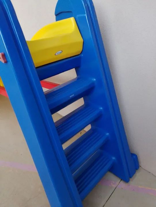 Escorregador 5 degraus Master Xalingo  para chão ou piscina  - Foto 4