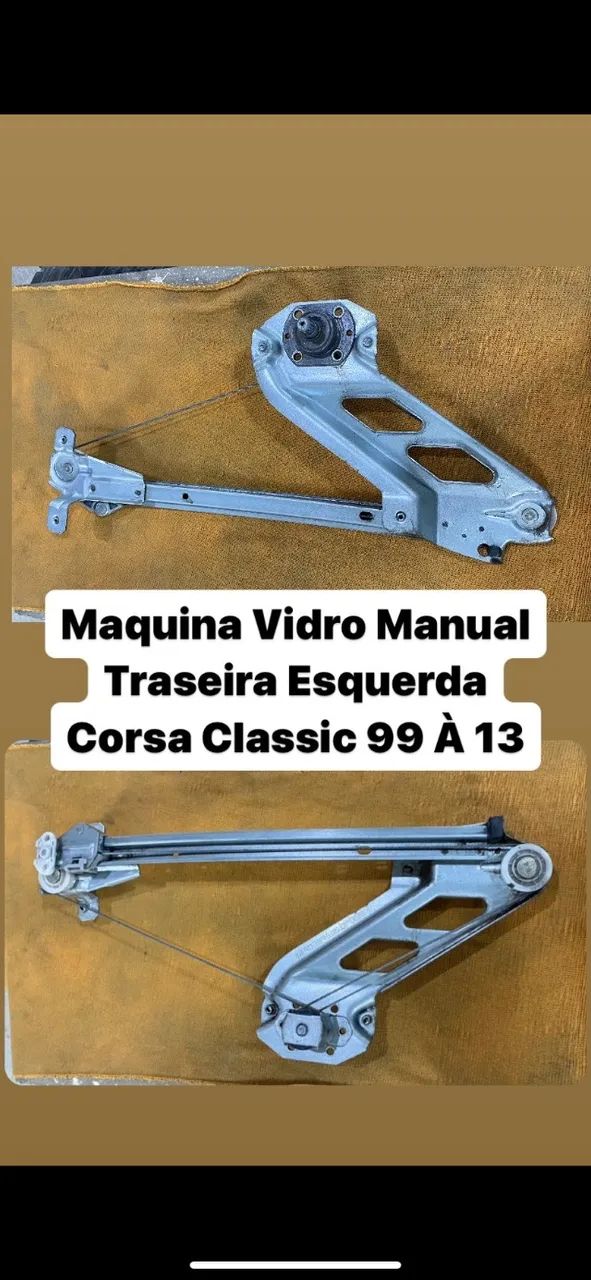 MAQUINA DE VIDRO MANUAL CORSA CLASSIC