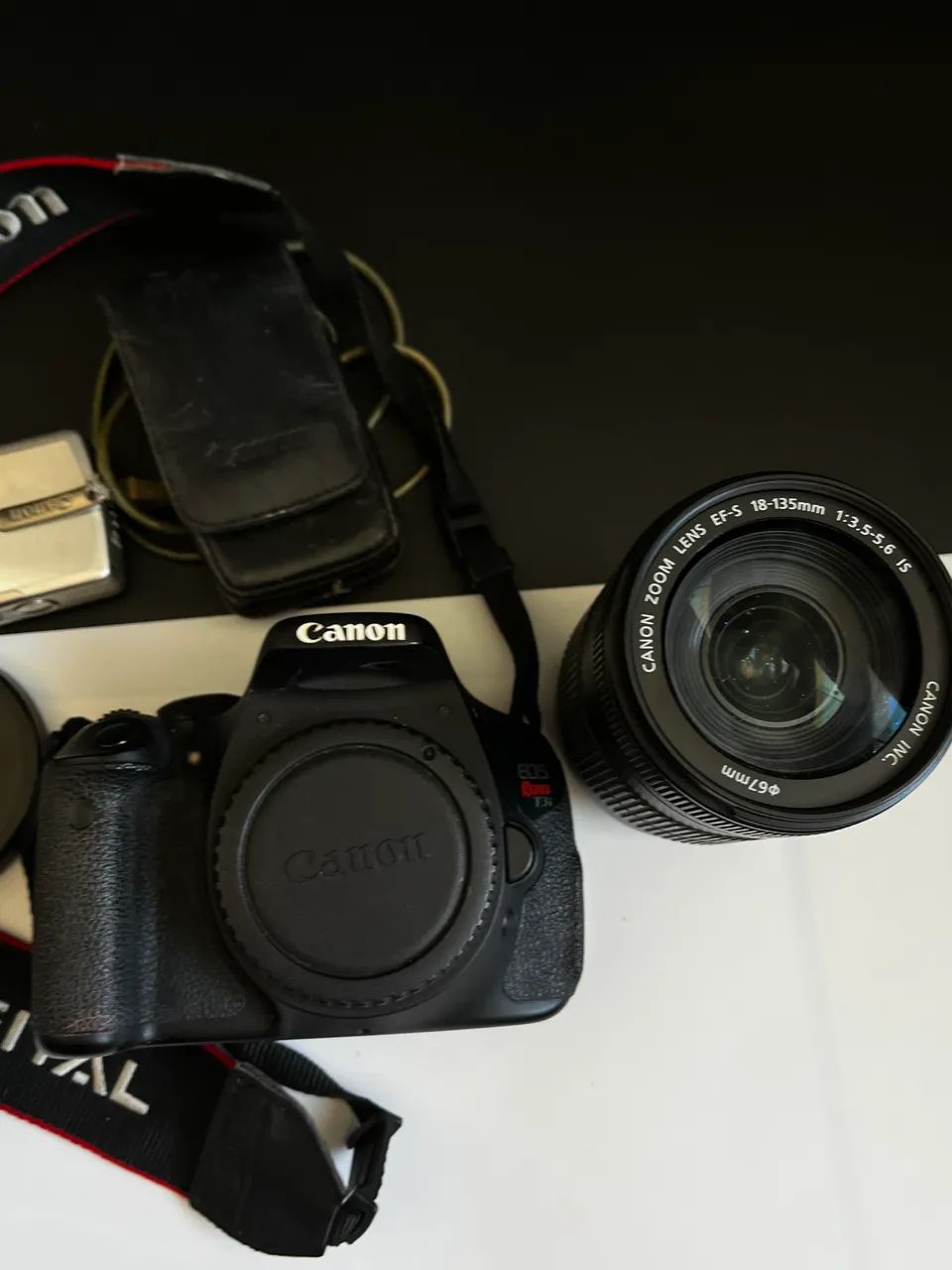 Câmera cânon T3i 18 - 135 mm lente  - Foto 2