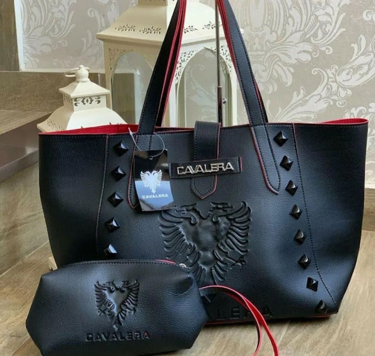 Bolsa de mão feminina preta - Foto 5