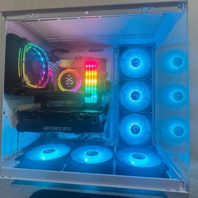 PC i9 Poderoso para IA, edição de vídeo, streaming, rodar todos os jogos 2K, 4k LEIA