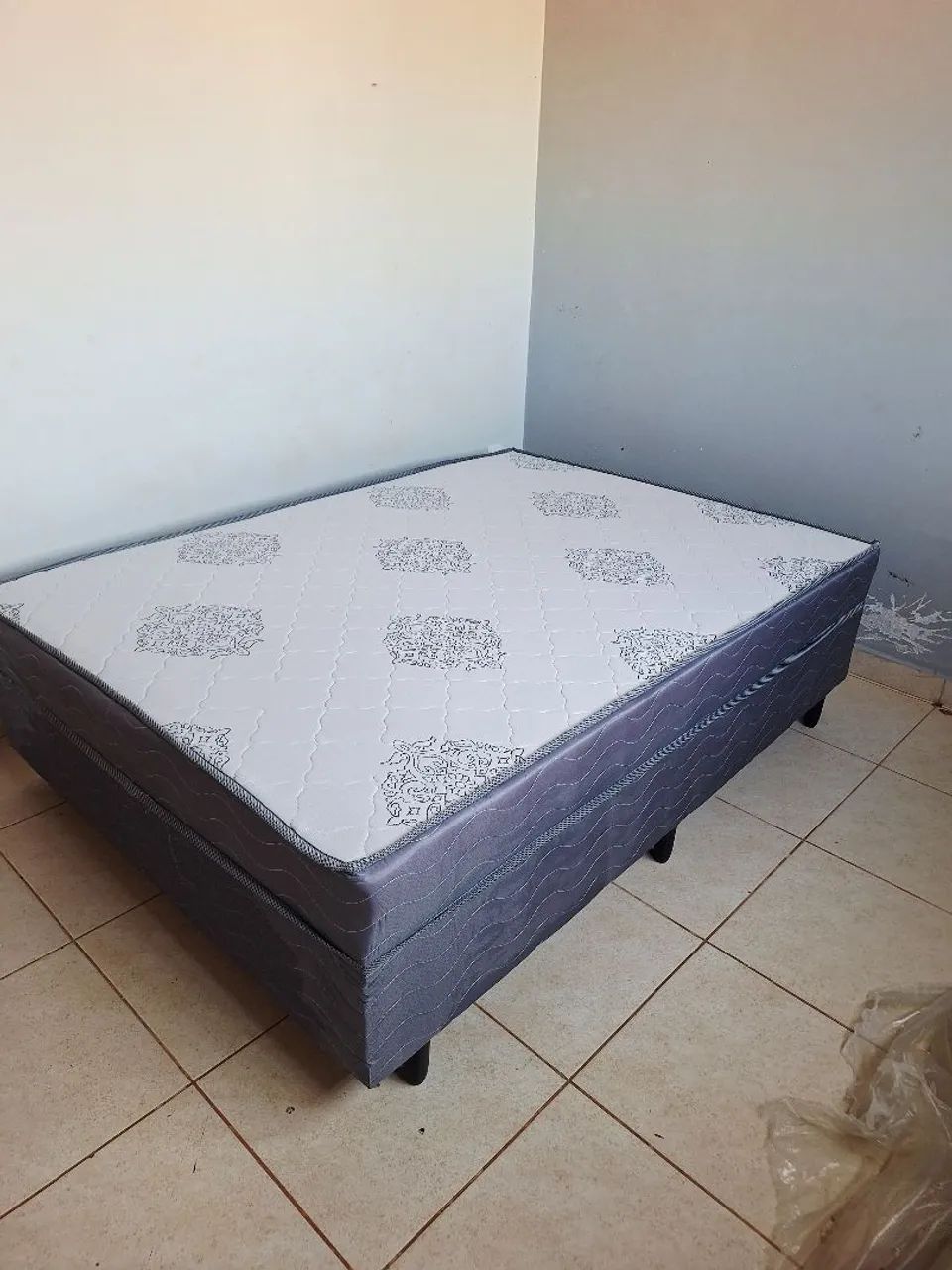 Cama Box Casal Acoplada 10cm D33