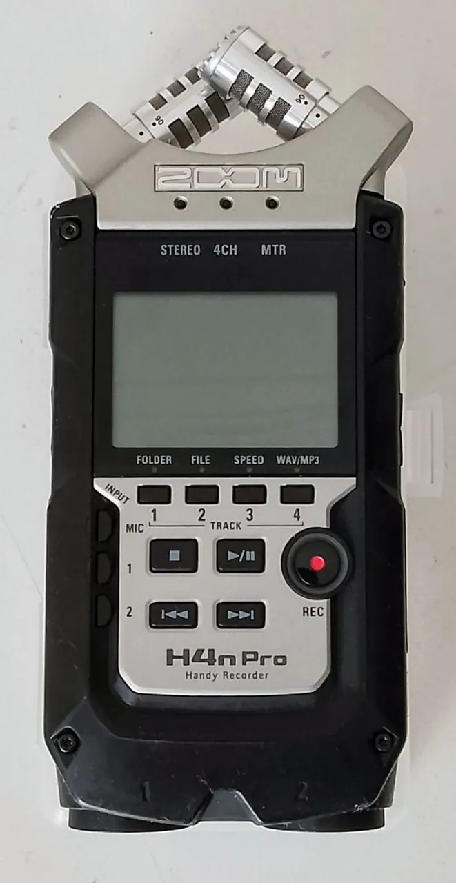 Gravador Portátil Profissional Zoom H4n Pro
