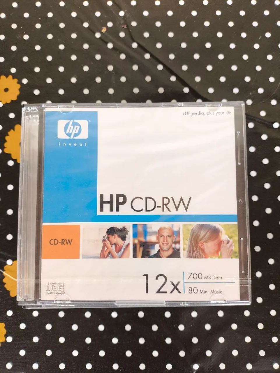 10 CDs regravável Hp 