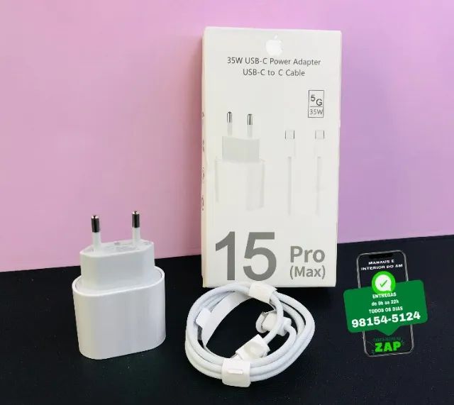 Carregador para iPhone...