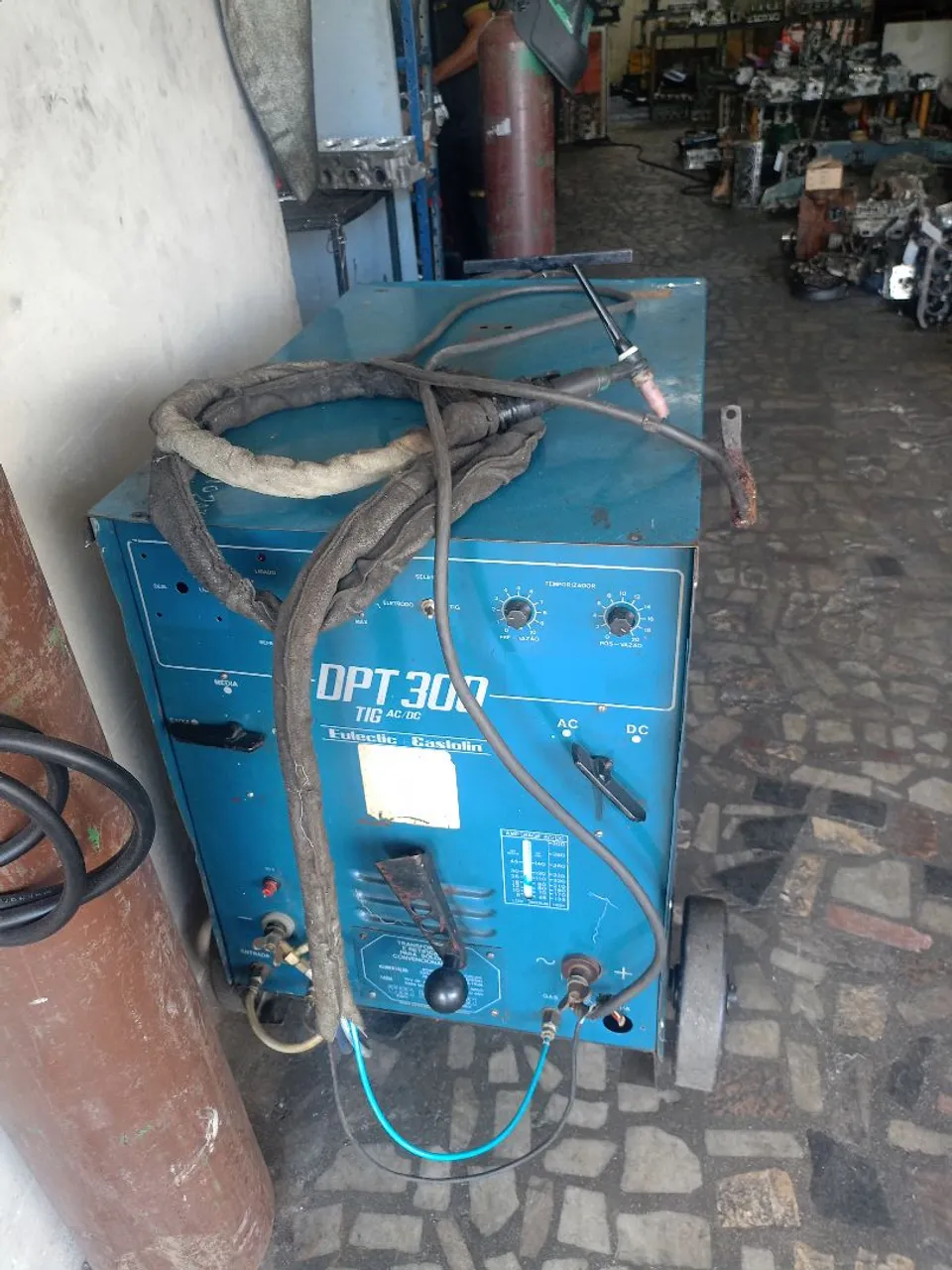 Máquina de solda TIG/DC OPT 300 - Eletrocastolin