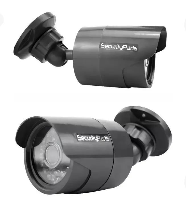 Câmera Fals4 com LED - 5 unidades - Pilha ou energia - Foto 4