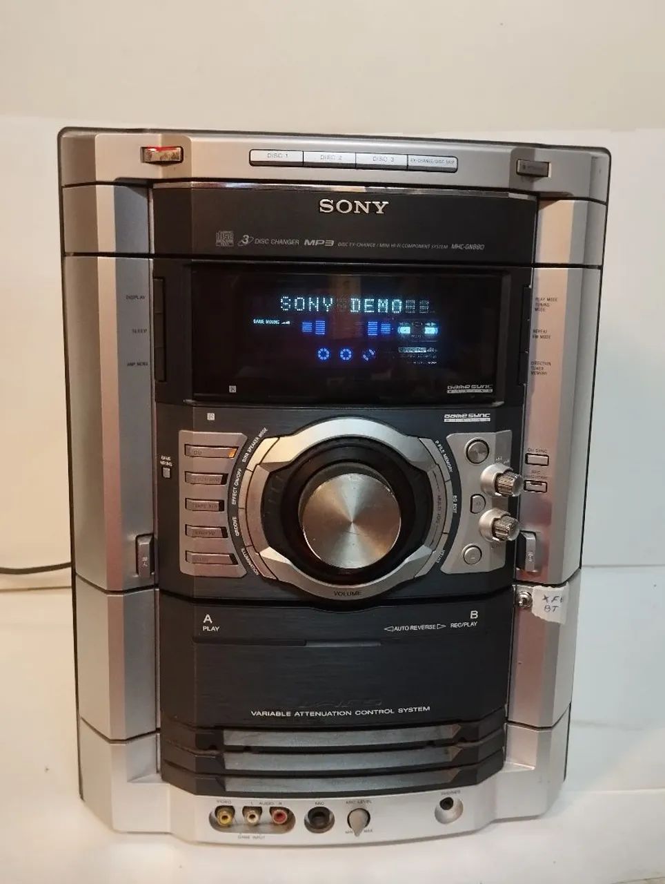 Rádio Sony com Bluetooth 