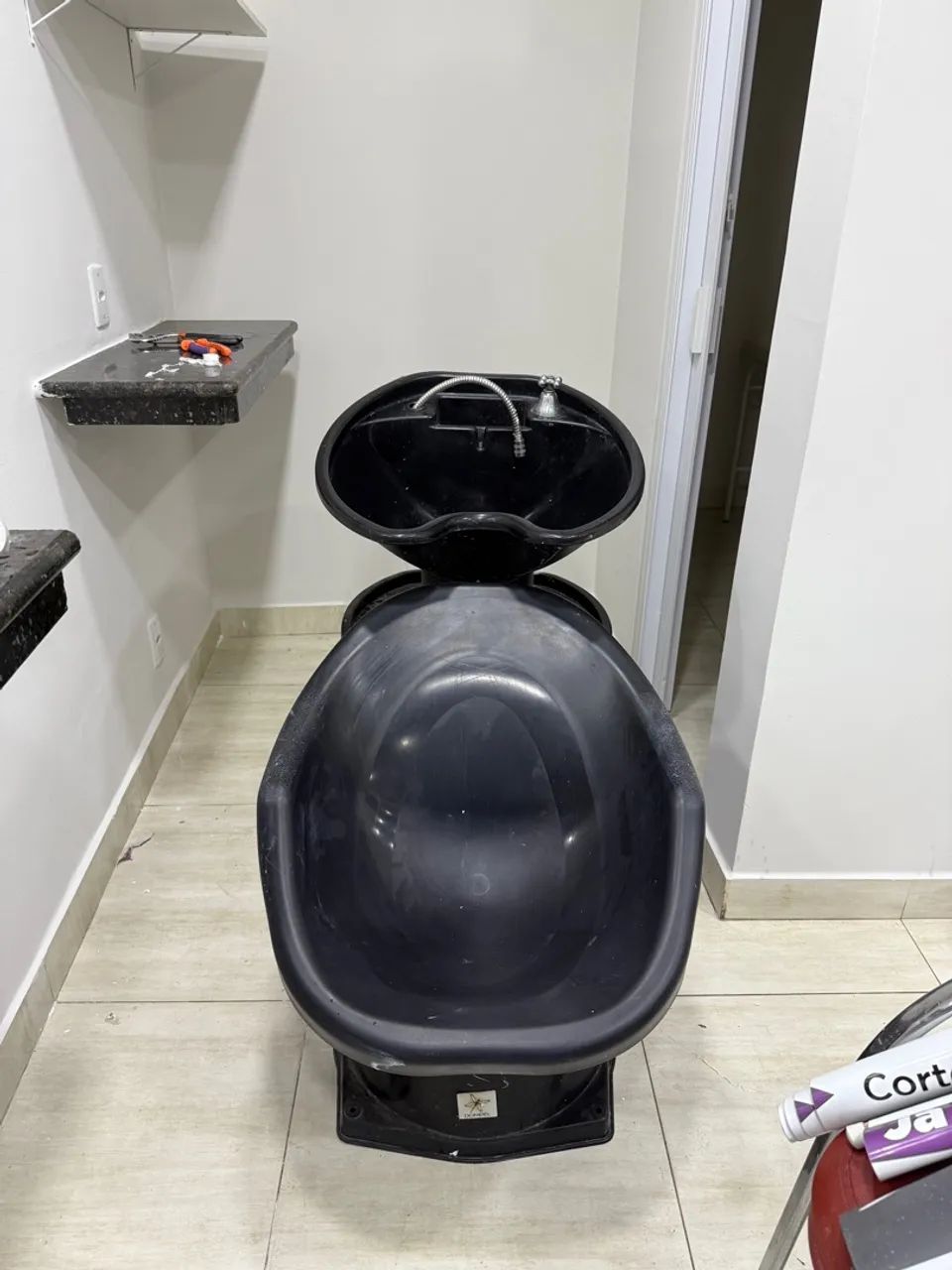 Lavatório cabeleireiro com aquecedor 127 w