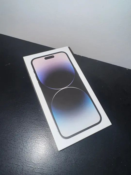 Caixa de iPhone 14 Pro Max intacta 