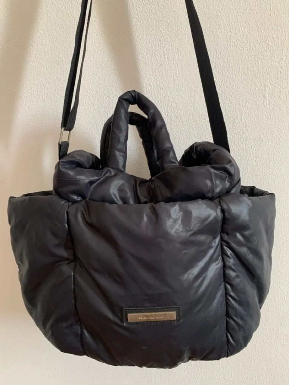 Bolsa acolchoada preta Imaginarium