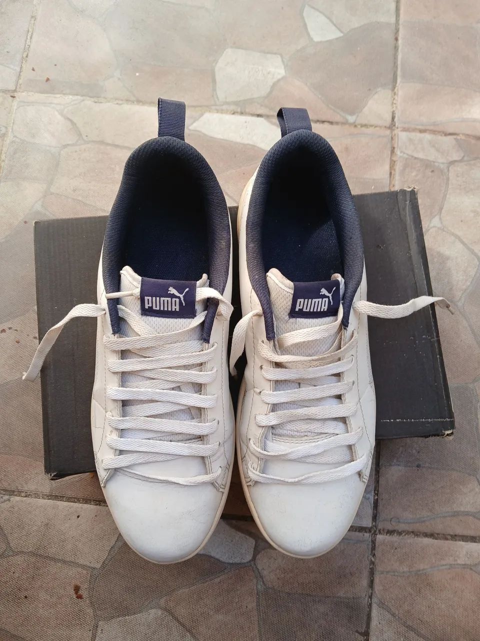 Tênis PUMA branco original  N.41( R$70,00) - Foto 5