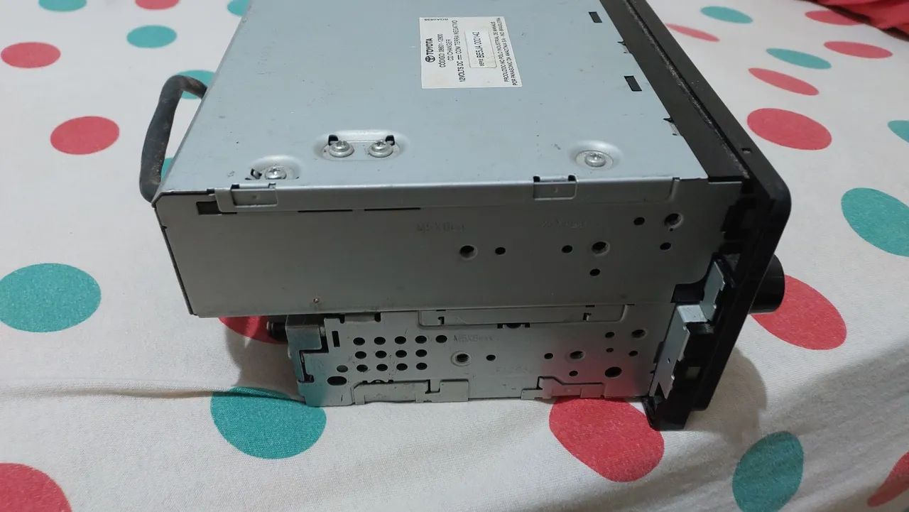 Toca-CD Original Toyota Corolla 2003-2008 - Relíquia em ótimo estado<br> - Foto 5