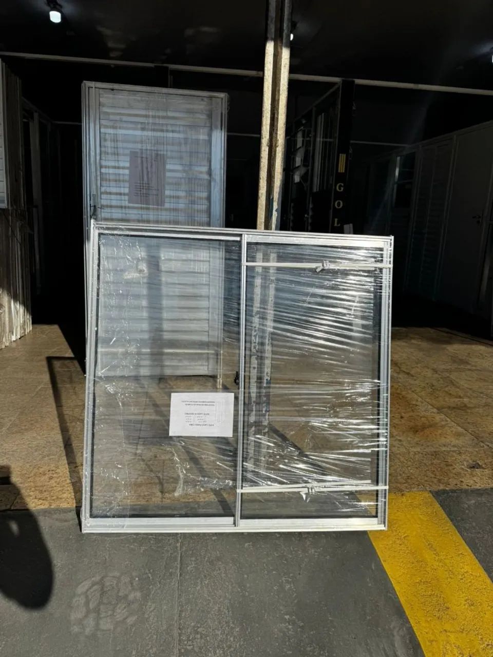 Janelas 1.00x1.00 2 folhas natural - Direto da Fábrica! - Foto 2