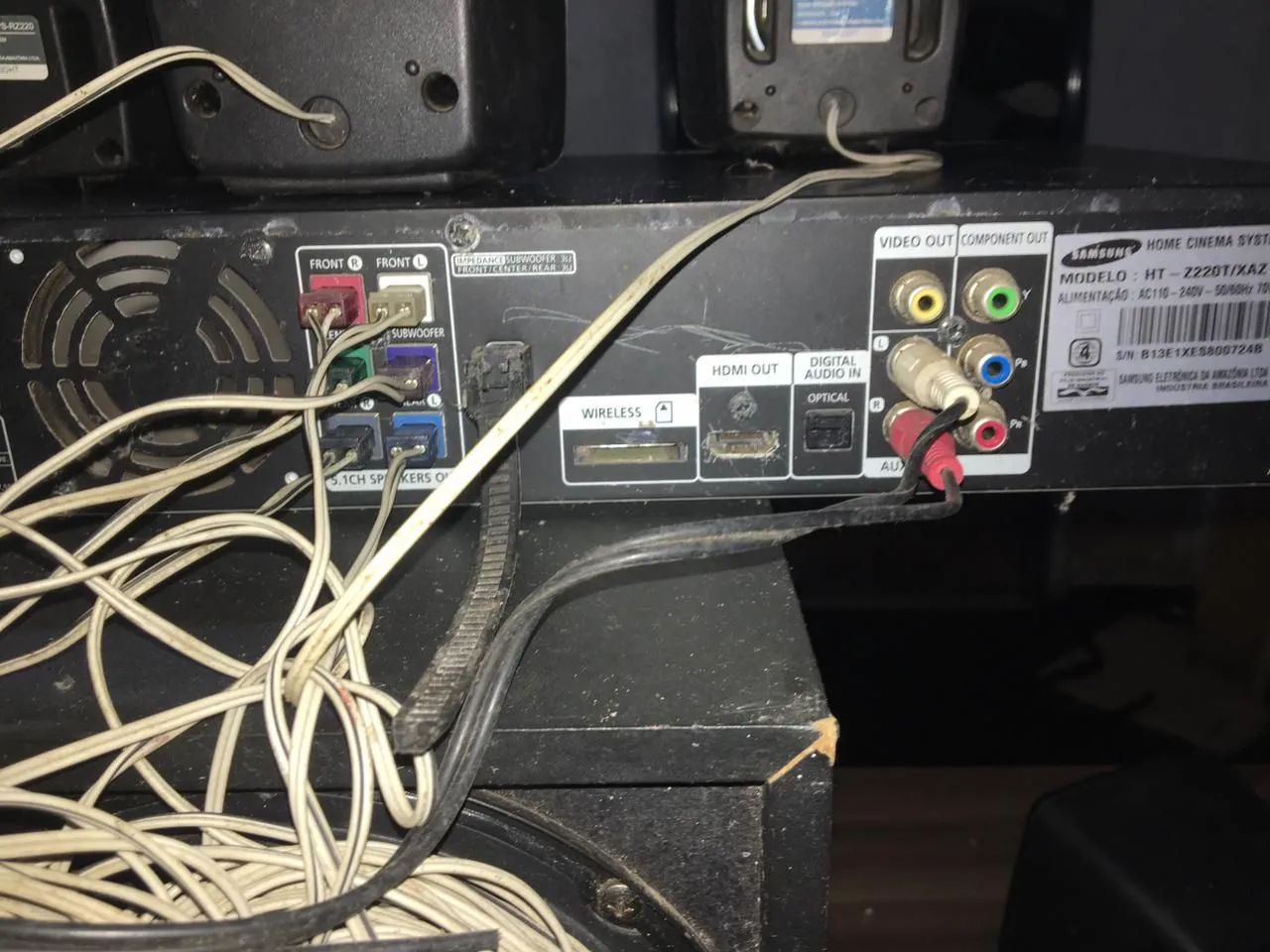 home theater Samsung HT-Z220 completo  - Foto 4