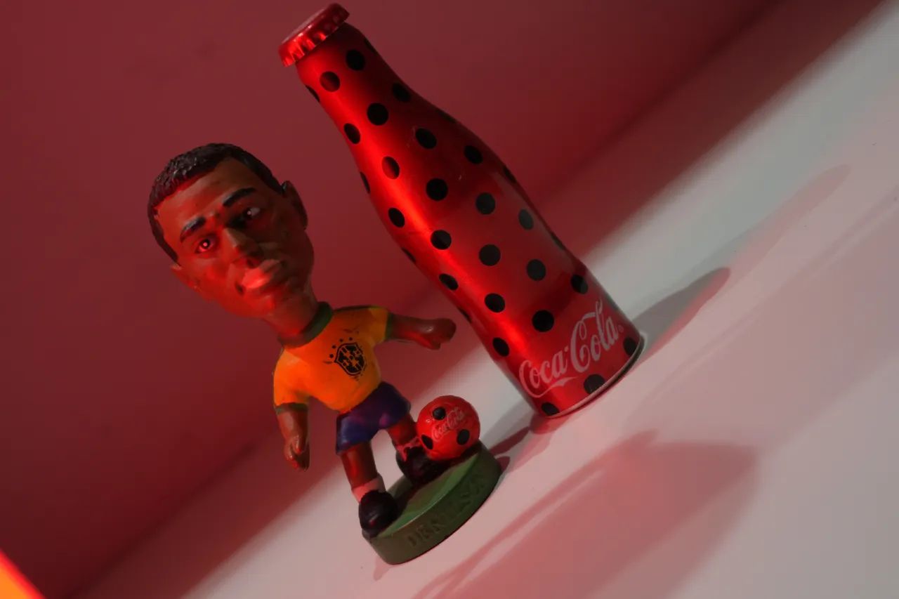 Boneco Minicraques Coca cola 