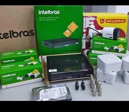 Kit CFTV Intelbras Completo - Segurança para seu patrimônio