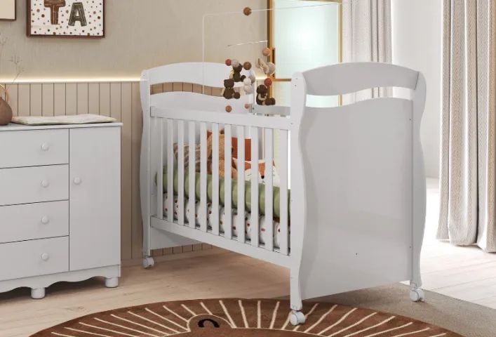 Berço Cama Americano Junior Peroba, 100% MDF  - Foto 3