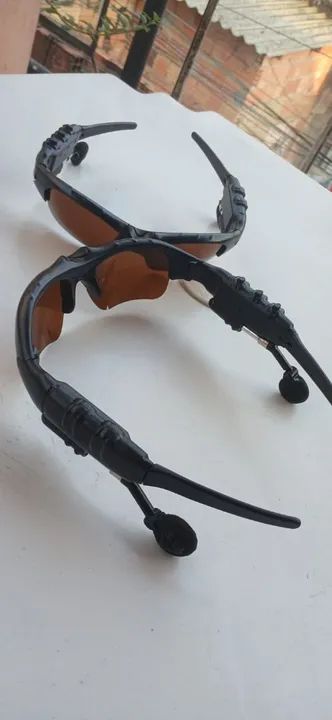 ÓCULOS DE SOL VIA BLUETOOTH COM FONE ACOPLADO  - Foto 4
