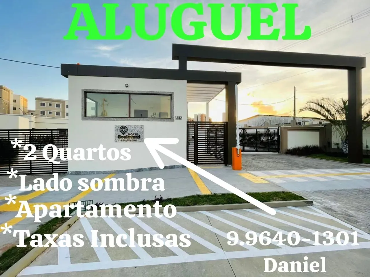 Norte Boulevard, 2 Quartos, Armário, Aluguel Na Zona Norte, Apart, Pajuçara, Natal-RN
