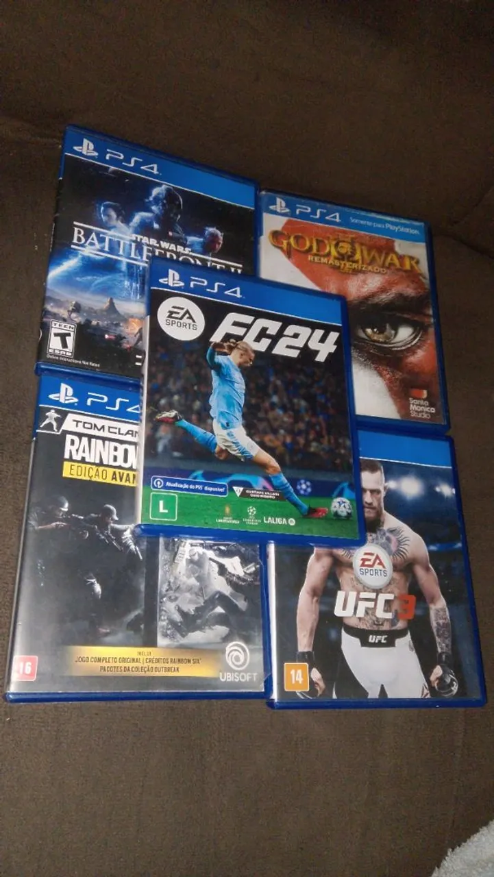 Coleção de Jogos PS4 - Diversos Títulos faço tudo promoção, por 370