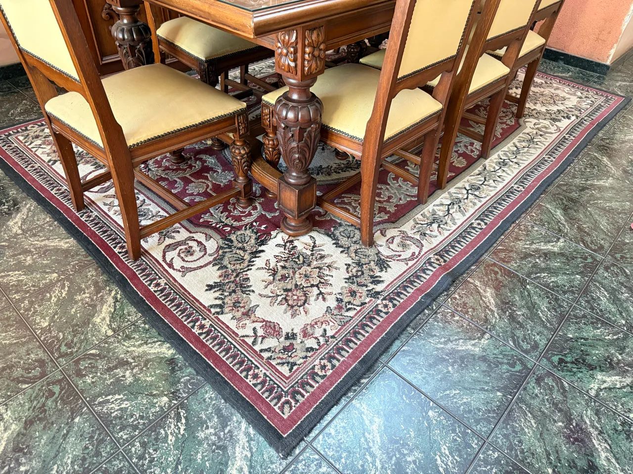 Conjunto de mesa de jantar vintage - Foto 5