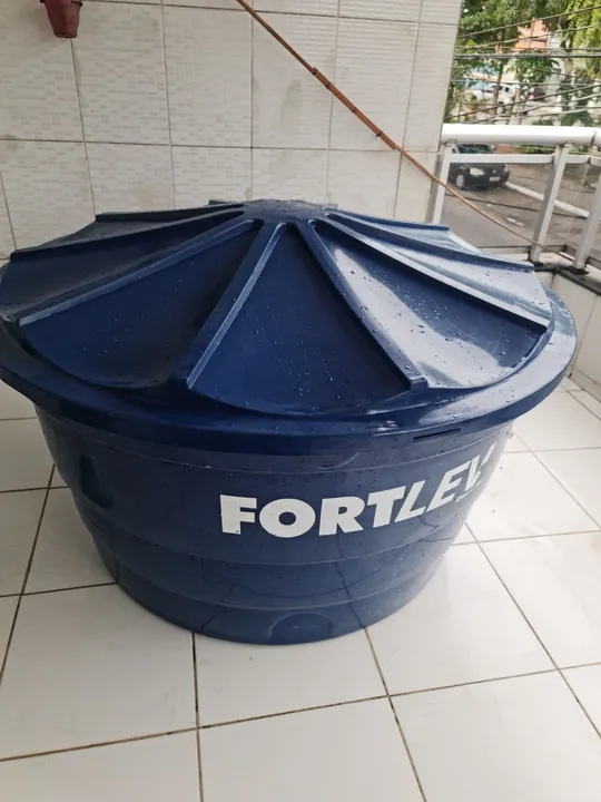 Caixa d'água azul 1000 litros Fortlev