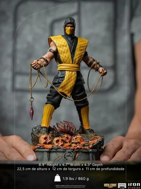 Scorpion - Mortal Kombat - Art Scale 1/10 - Iron Studios