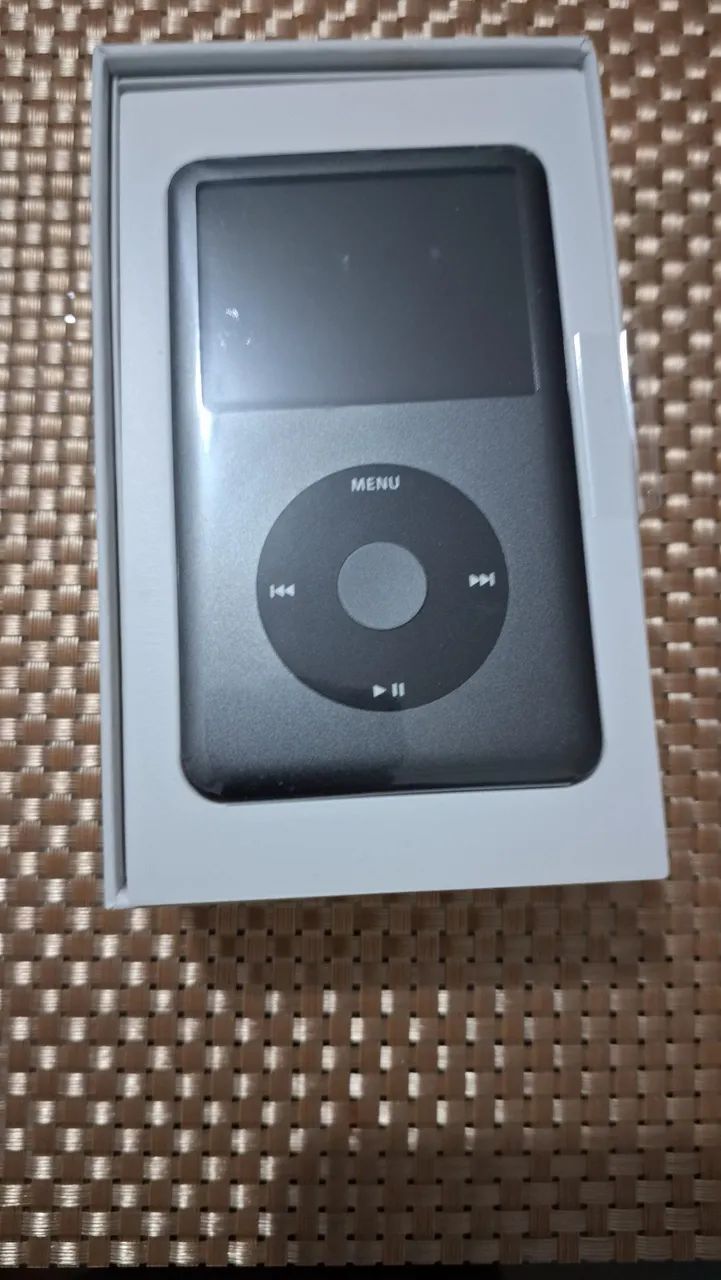 Apple iPod Classic 120GB 【Lorreta】 Leitor de música compatível com iPod Classic de 120 GB, prata