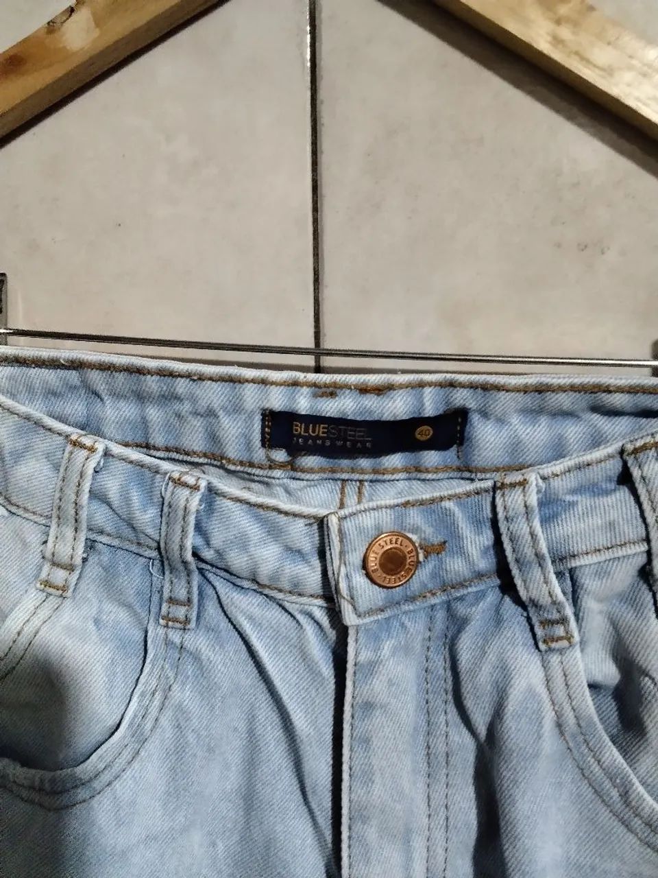 Calça Jeans Destroyed - Estilo e Conforto feminina  - Foto 2