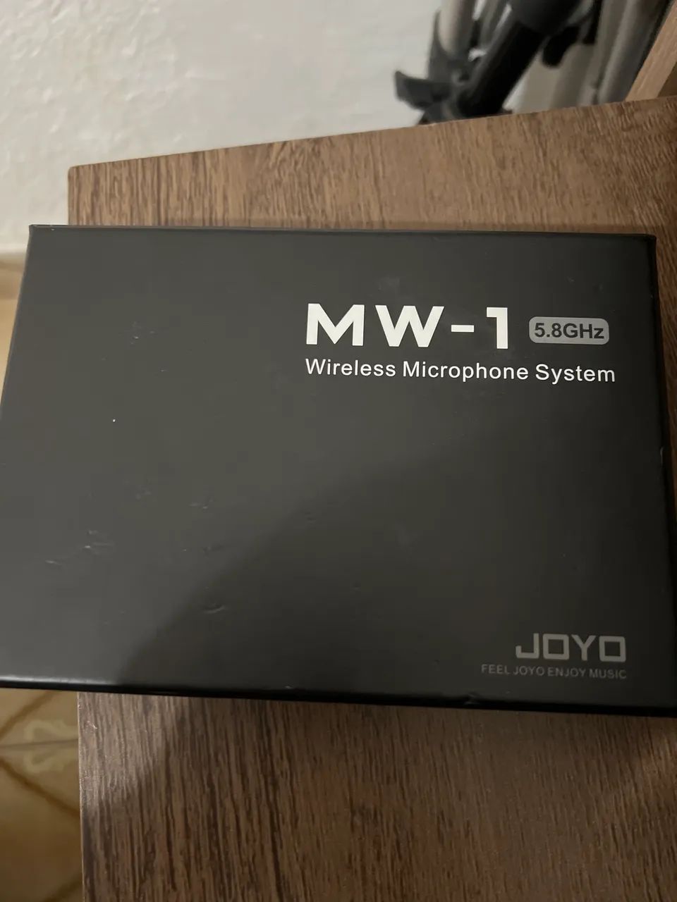 Joyo MW-1 5.8ghz sistema de microfone sem fio xlr conversor de microfone sem fio  - Foto 2