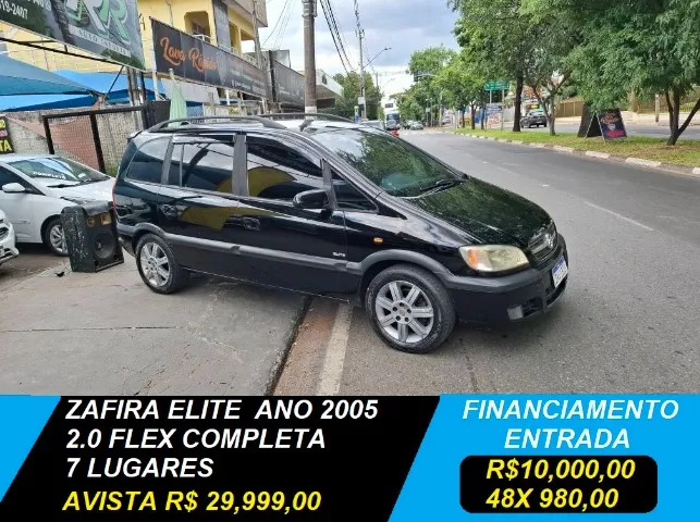 ZAFIRA ELITE 2.0 FLEX COMPLETA FINANCIAMOS