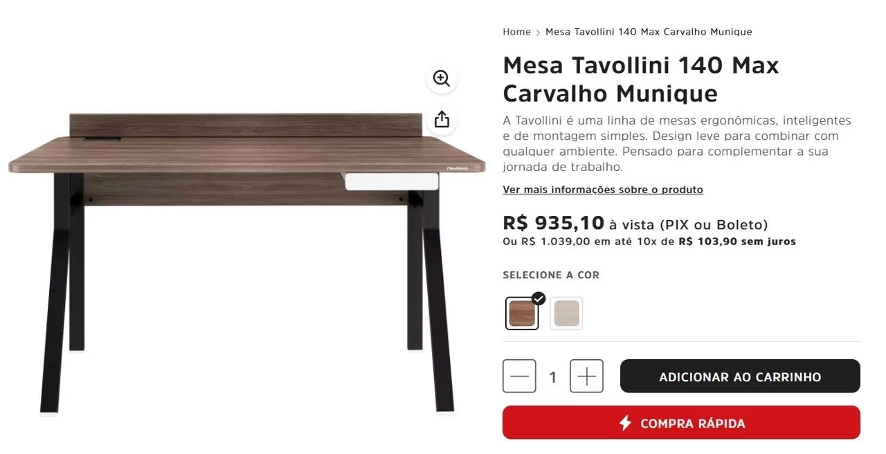 Mesa escritório a Flexform - Foto 4