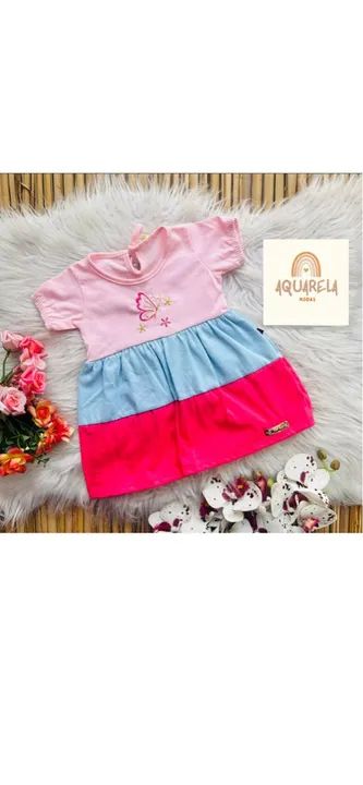 Vestido infantil menina - Aquarela - Novo - Foto 2