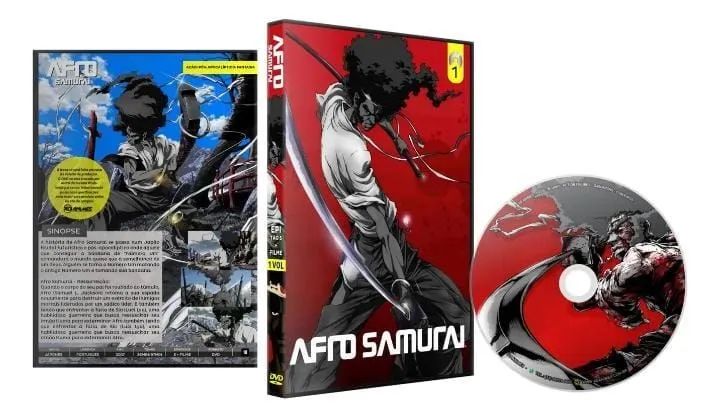 Afro Samurai - DVD Box - Filme + Série Completa! - DVD, Blu-Ray e