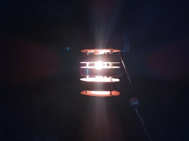 Iluminação rústica pendente 