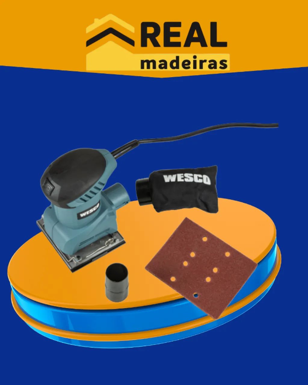 LIXADEIRA ORBITAL WESCO 240W - Foto 2