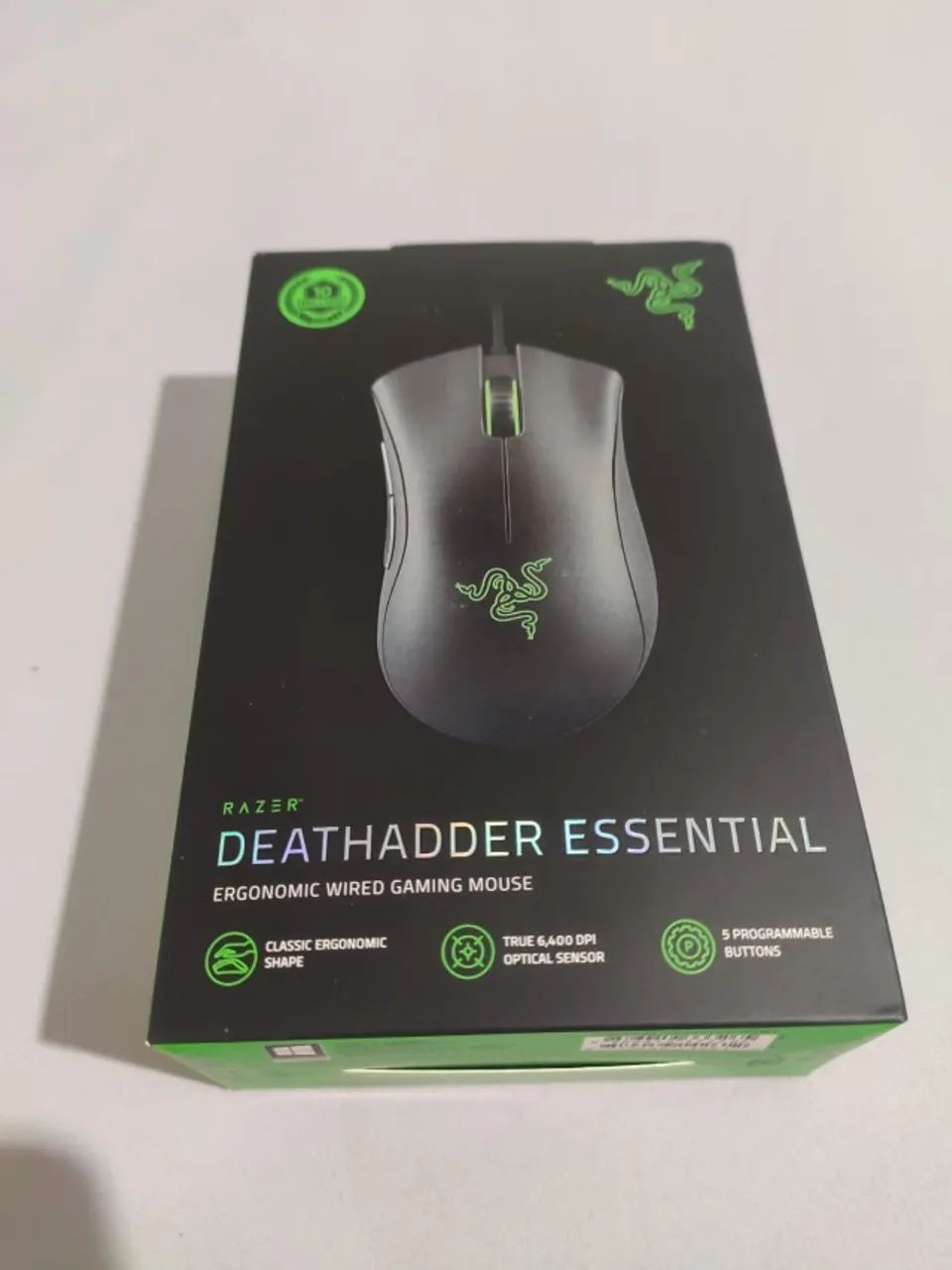 Mouse Gamer Razer DeathAdder Essential - NOVO