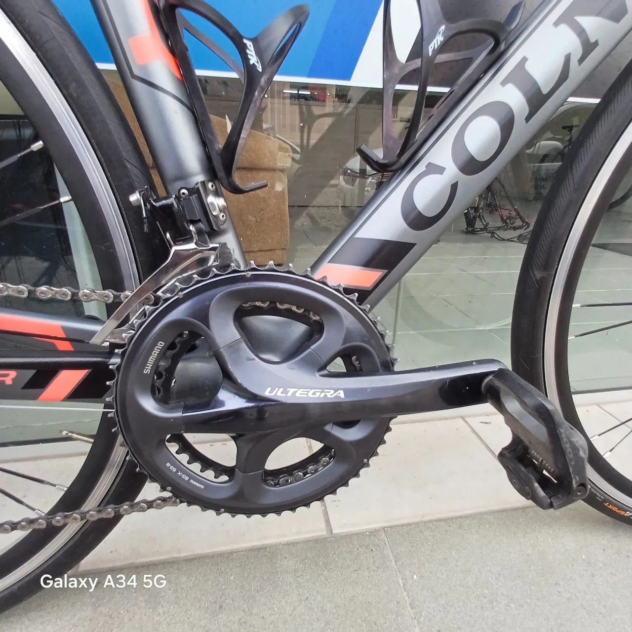 Colnago carbono bicicleta de estrada bike speed carbon - Foto 4