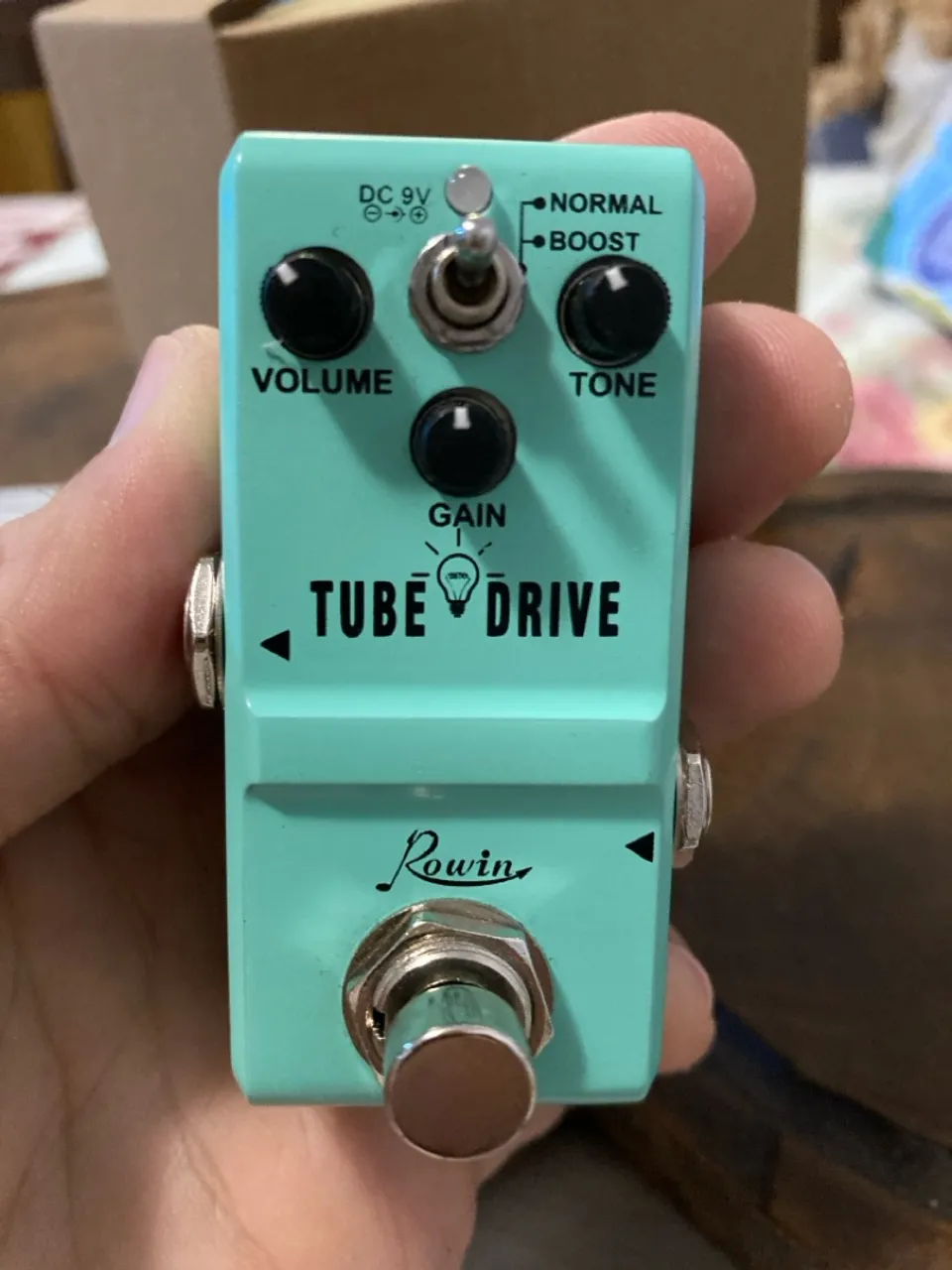 Pedal Tube Drive Rowin - Guitarra
