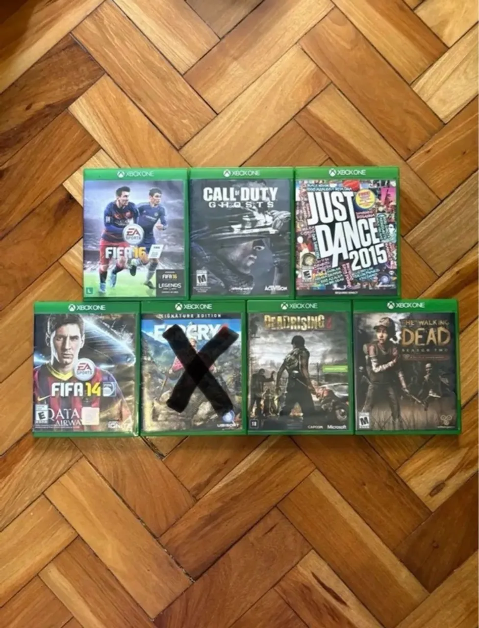6 Jogos Xbox One - FIFA 14, FIFA 16, The walking dead: season two e muito mais