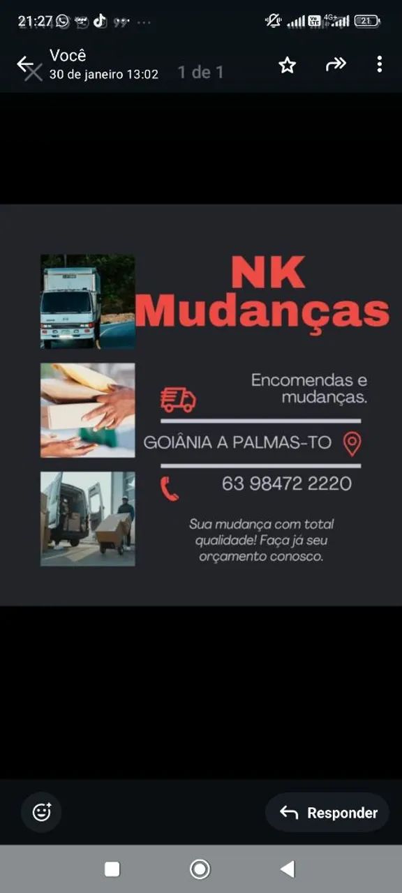 FRETE E MUDANÇAS /PALMAS A GOIÂNIA  - Foto 3