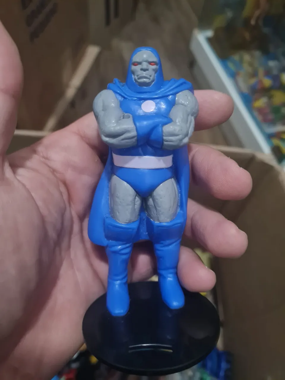 Boneco Darkseid DC Comics brinde dos Estados Unidos Burger King ano 80