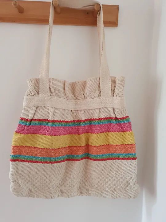 Bolsa praia com ziper - Foto 2
