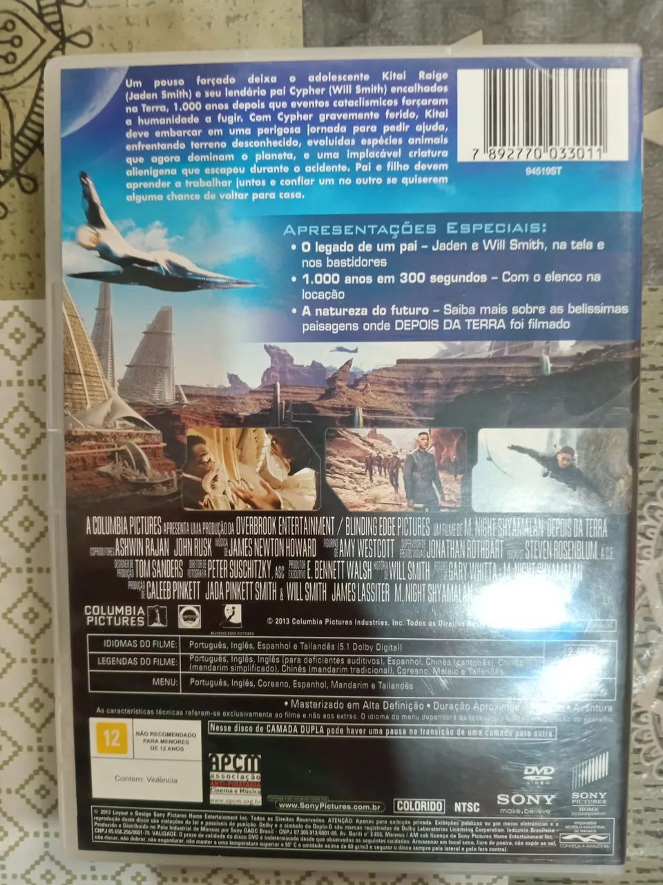 DVD Depois da Terra - Will Smith - Foto 2