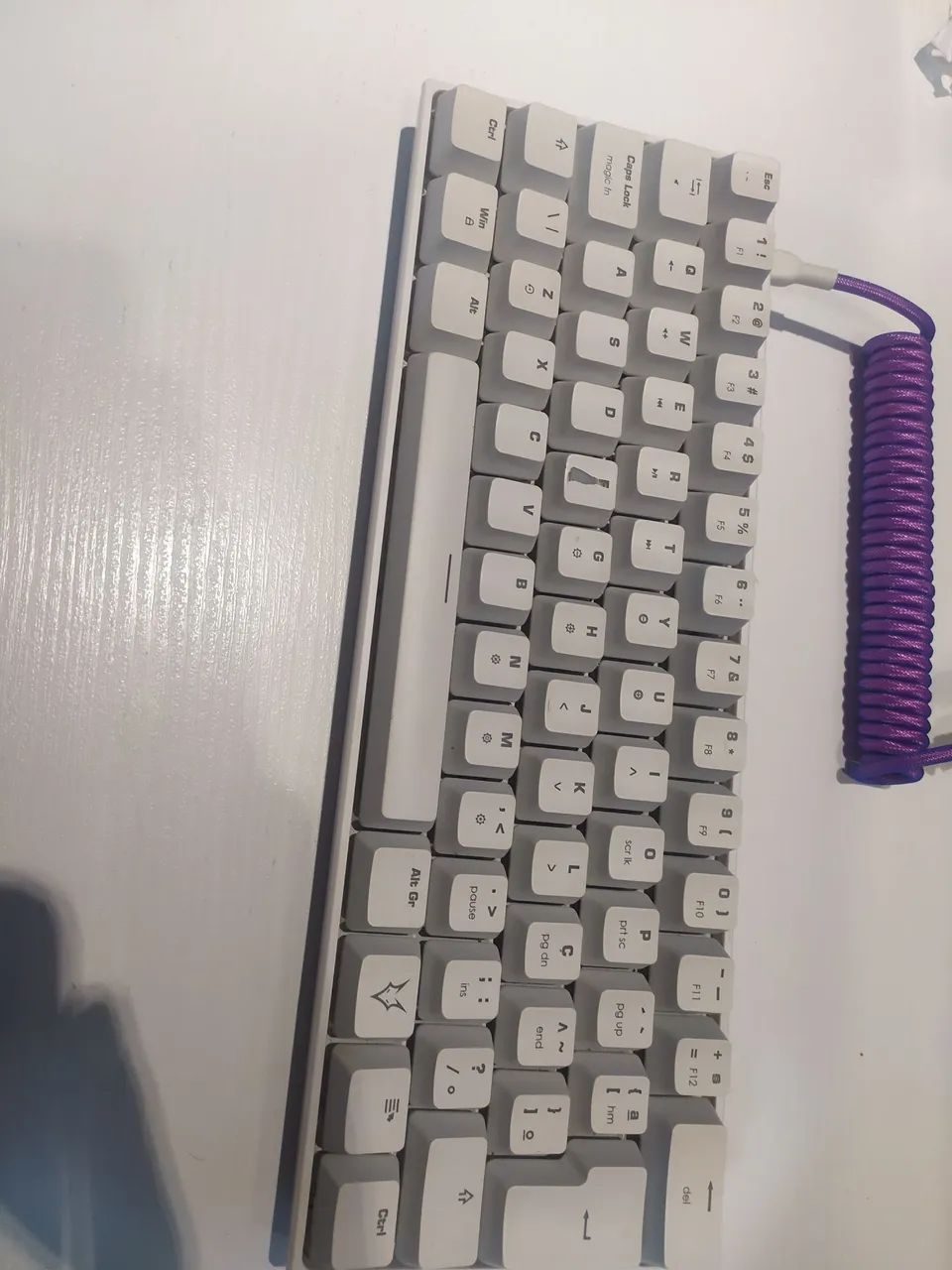 Teclado Mecânico Gamer husky blizzard 60% 