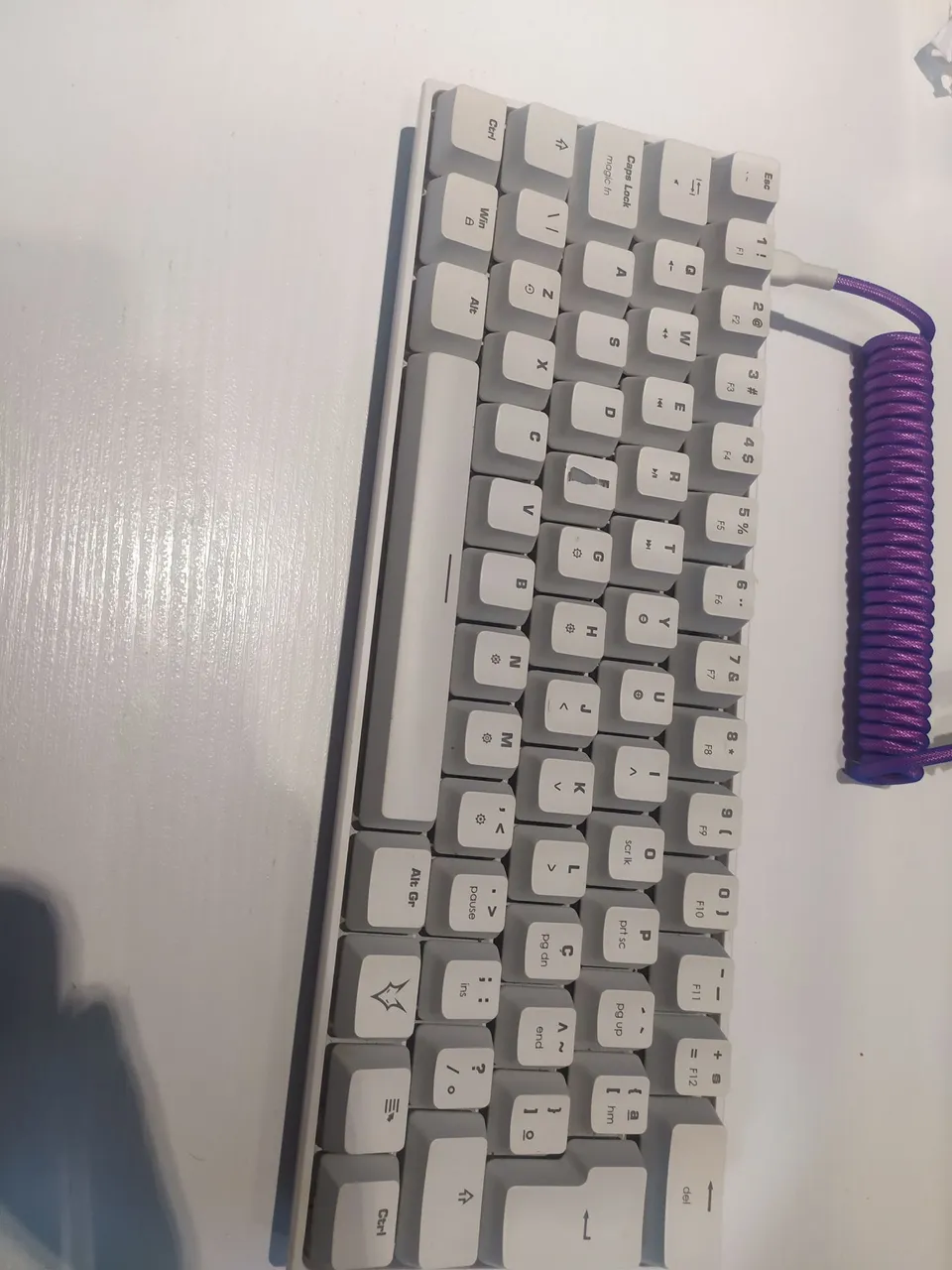 Teclado Mecânico Gamer husky blizzard 60%