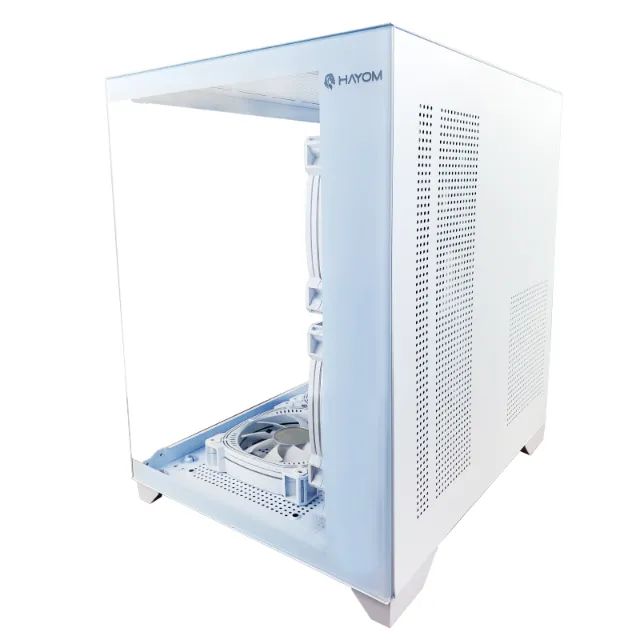 Gabinete Gamer Aquario GB1791 Branco | Com 4 Fans RGB | Novo Com Garantia | Entrega Rápida - Foto 2