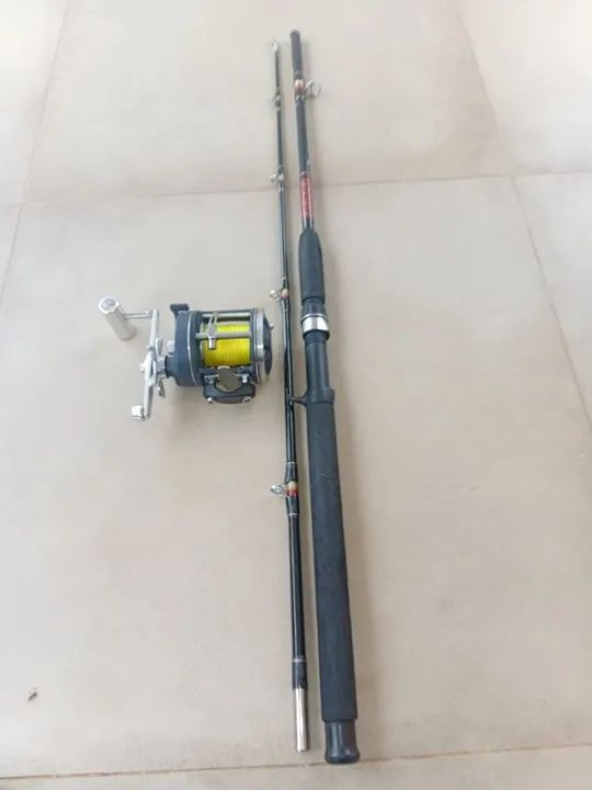 Conjunto de Vara e Carretilha