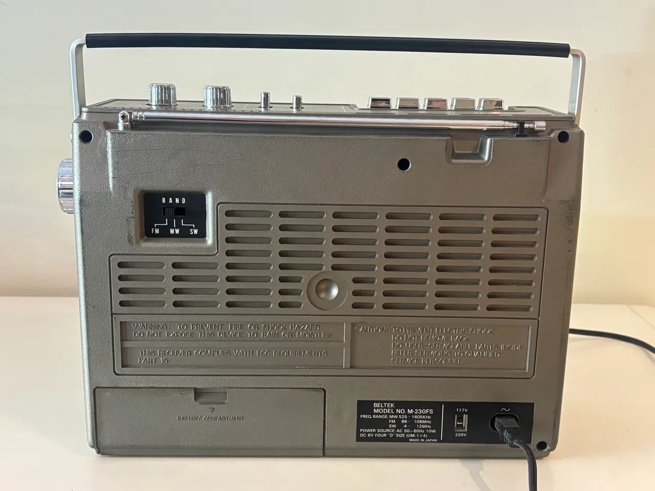 Rádio Gravador anos 80 - Foto 2